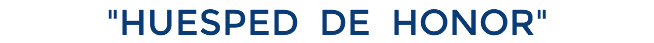 "huesped de honor"